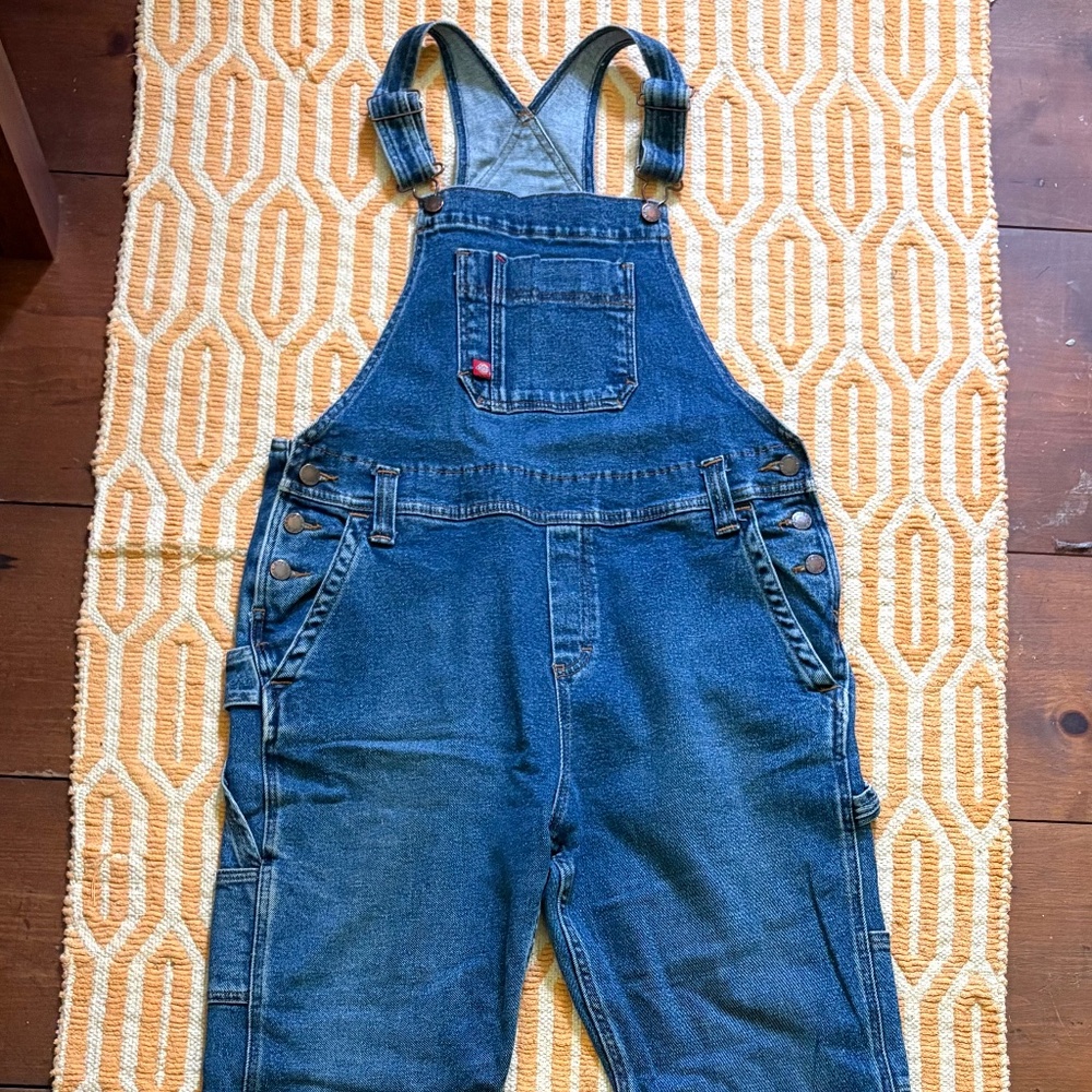 Dickies denim overalls | Size small